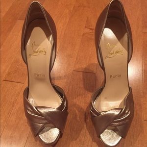 Christian Louboutin Open toe pumps